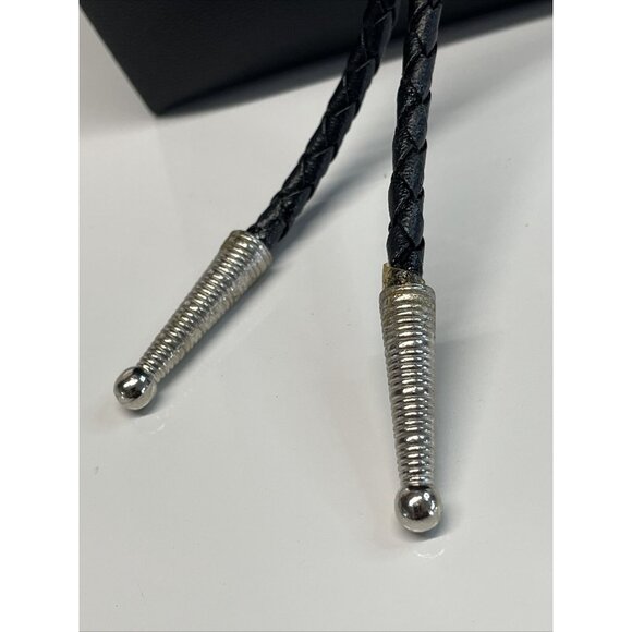 RARE Unbeatable Wheatables Country Tour Music Festival ‘94 Bolo Tie Black A44 - Picture 5 of 11